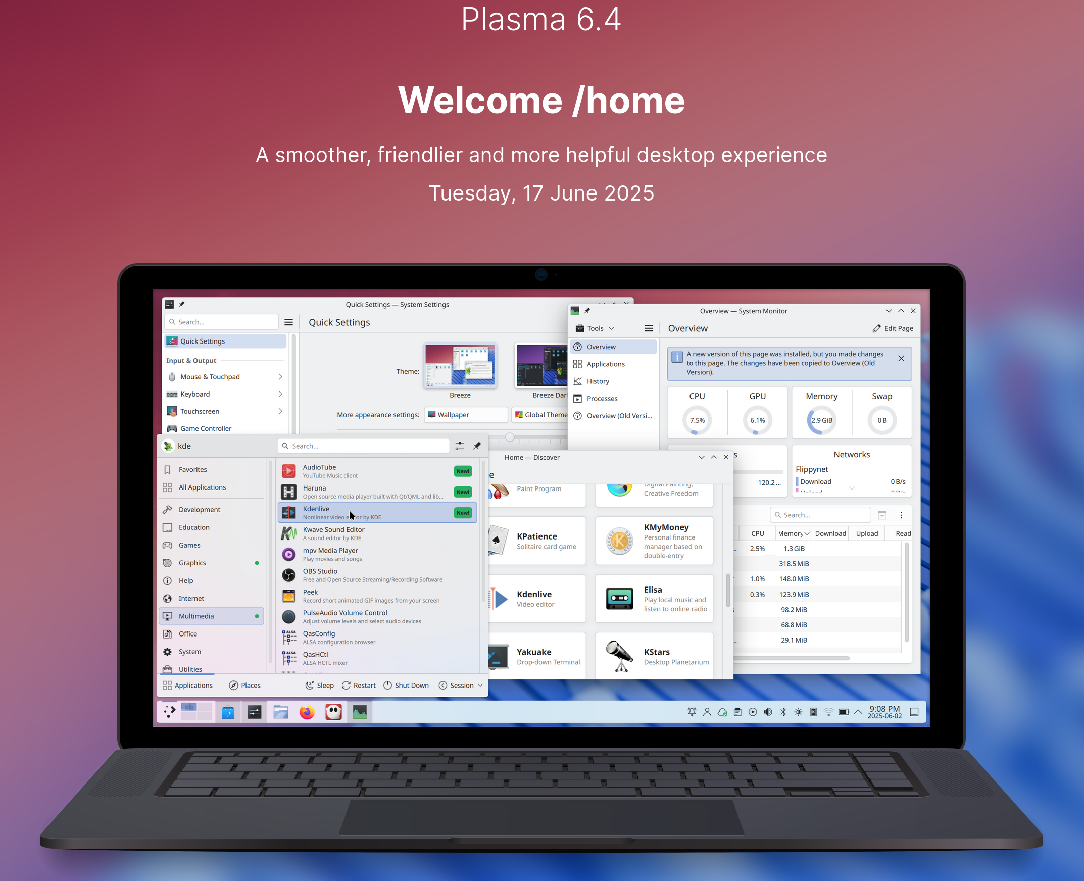 KDE Plasma 6.4 officially released – /root